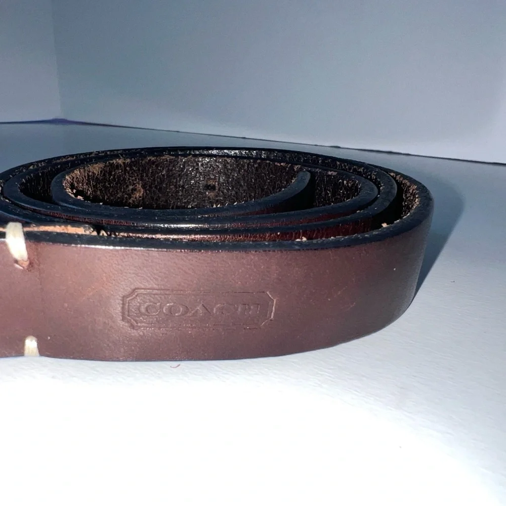 Coach‎ woman’s Leather Brown Belt